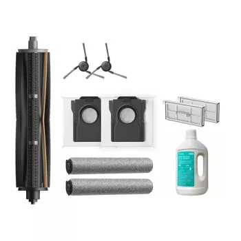 MOVA Auxiliary C Kit S70 3-in-1 Universal Electronics Cleaning Kit – Alcohol-Free Spray, Microfibre Cloth & Retractable Brush for Screens and Keyboards