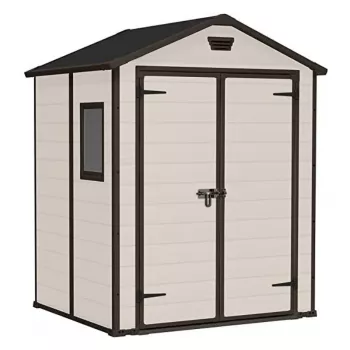 KETER Manor 6x5 DD Garden Shed beige