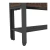 KETER Extendable Party Station Walnut Party Table