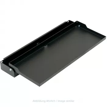 Triton RAB-UP-X09-A1 19-inch foldable keyboard shelf, 15 kg, black