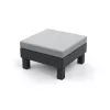 KETER Garden stool/table Element with cushion gray/light gray