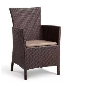 KETER Iowa Garden Chair Brown