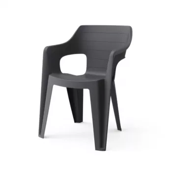 KETER Bilbao Low Back Garden Chair Grey