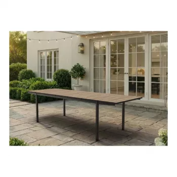 KETER Garden table extendable Deco Porto Nova Extendable 200-280 ash wood tone/black
