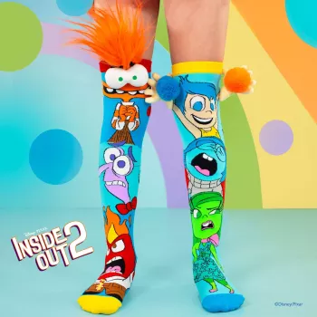 MADMIA Children's Knee-High Socks Inside Out 2 3d Disney / Md025