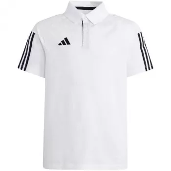 adidas Tiro 23 Competition Cotton Children's T-Shirt white IC4576 140cm