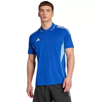 Men's adidas Tiro 25 Competition Polo Shirt blue JY1803 2XL