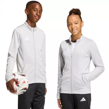 adidas Entrada 26 Training Sweatshirt for Children light grey JZ6610 116cm