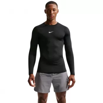 Nike Dri-Fit Pro Long-Sleeve Shirt for Men, black, FB7919 010 2XL