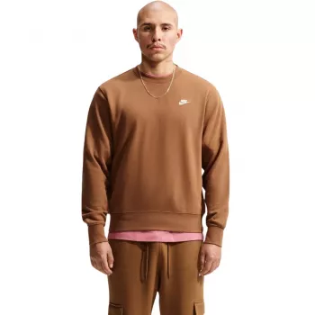 Nike Club FT Men's Sweatshirt light brown FN3888 270 2XL