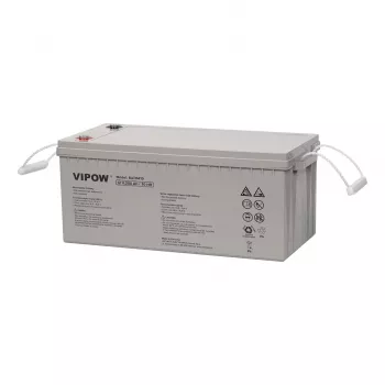 VIPOW BAT0419 12V 200Ah Gel Battery – Deep-Cycle VRLA for Solar, UPS & Telecommunications