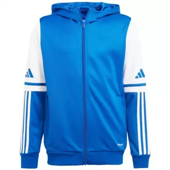 adidas Squadra 25 Hoody Children's Sweatshirt blue and white JD4802 140cm