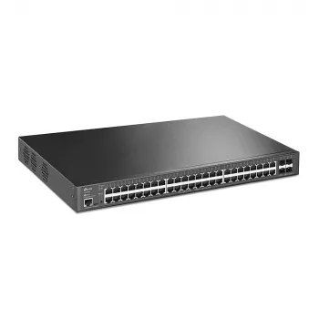 TP-Link JetStream TL-SG3452XP network switch managed L2+ Gigabit Ethernet (10/100/1000) PoE support 1U black
