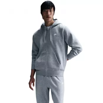 Nike Club BB FZ Hoodie Men's Hooded Sweatshirt Grey FN3861 063 2XL