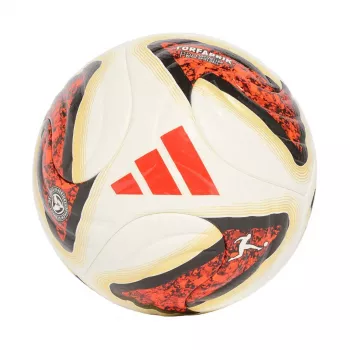 adidas Bundesliga 26/27 Torfabrik Pro Football White-Orange-Gold KG6037 5