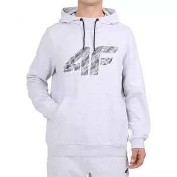 4F Men's Sweatshirt M2548 cool light grey melange 4FWMM00TSWSM2548 27M L