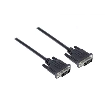 EXSYS DVI-D Dual Link Cable 24+1 Pin Male to Male 5m Black EX-K6310-5