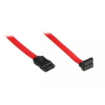 EXSYS SATA III Data Cable with Angled Connector, 0.5 m, Red EX-K3605