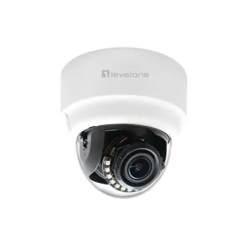 LevelOne FCS-3303 3MP dome IP camera with PoE, IR night vision, IP66 IK10