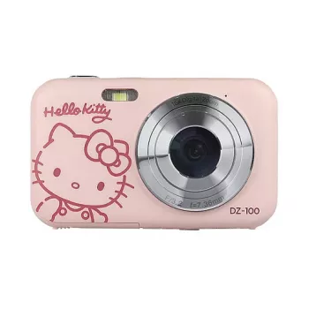 Yashica DZ-100 Hello Kitty Compact Digital Camera, 44 MP, Pink