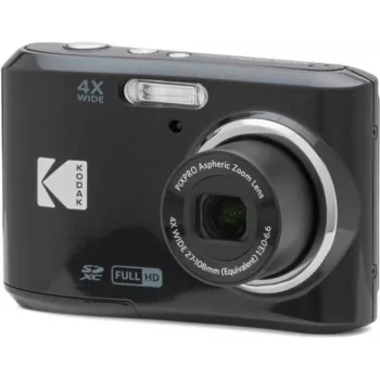 Kodak PIXPRO FZ45 16 MP Compact Camera – 4x Optical Zoom, 2.7 inch LCD, HD Video, Black