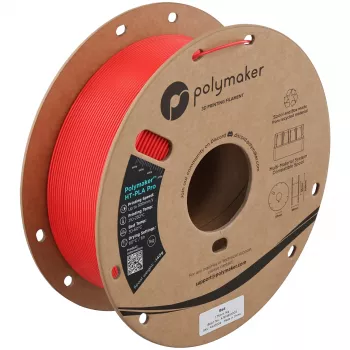 Polymaker HT-PLA-PRO 3D Printer Filament, Red, 1kg PA20004
