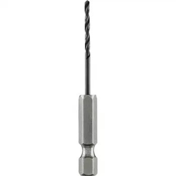 Bosch Accessories 2609255139 HSS Metal Twist Drill Bit 2 mm Roll Forged 1/4 inch Hex Shank 1 Pc.