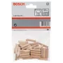 Bosch Wood Dowel 6 mm x 30 mm, 50 Pieces 2607000444