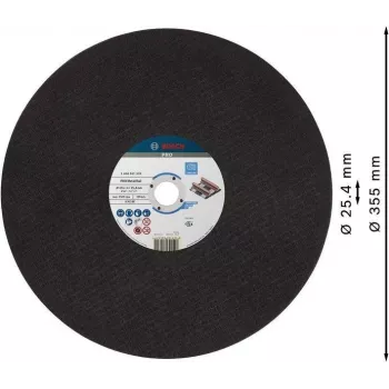 Bosch Cutting Disc for Small Angle Grinders 355 x 4 x 25.4 mm, 2608601339