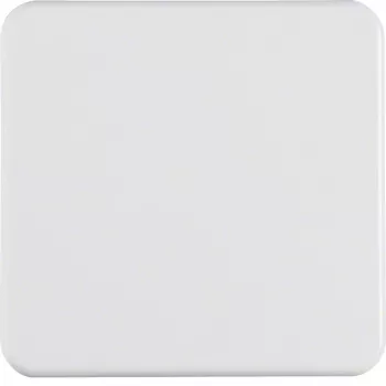 Hager Rocker Switch Cover Polar White Gloss WWW1000PW