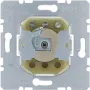 Hager Blind Key Switch Insert, 1-Pole, Flush-Mounted, WDE383110