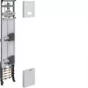 Hager ZH53W3NT universZ Complete Field, 1350x250mm, 3-Point, 2 Meter Places, 10 mm², with Disconnecting Function