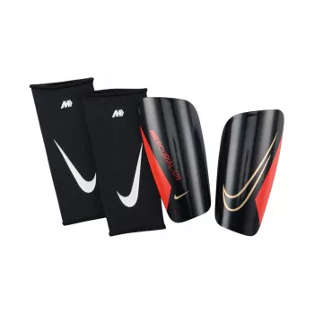 Nike Mercurial Lite Football Shin Guards Black/Red DN3611 014 L