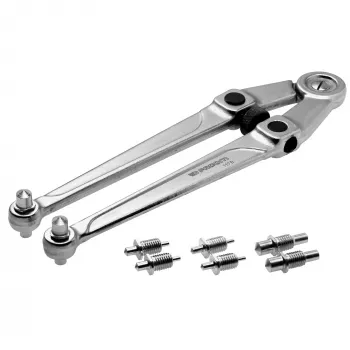 Facom 117.B Adjustable Pin Wrench for Face Spanner Nuts 20-100 mm