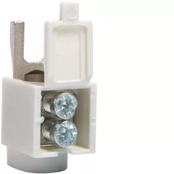 Hager KF81D busbar connection terminal 25mm² with fork clamp
