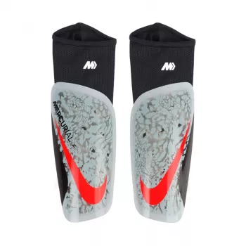 Nike Mercurial Lite Football Shin Guards Grey L