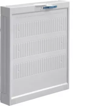 Hager universZ Cover Plate 300mm Closed Pure White ZU79A