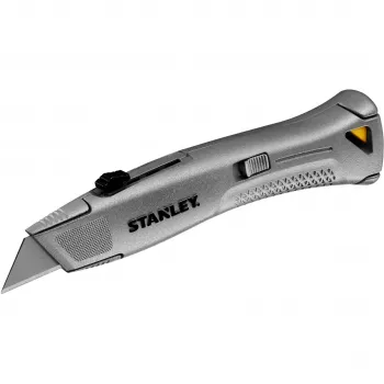 Stanley FMHT10505-0 FatMax Heavy Duty Retractable Utility Knife Silver/Black with Blade Storage & 3 Blades