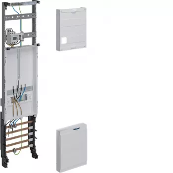 Hager ZH33Q7NT universZ Complete Meter Panel 1050x250mm 3-Phase 1 Meter Position 10mm² with Disconnect Function