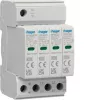 Hager SPB420 Type 2 Surge Arrester 3P+N 275V AC 40kA DIN Rail