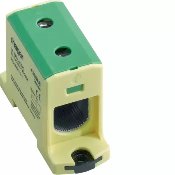 HAGER K150AE Main Earthing Clamp 25-150 mm² Green-yellow