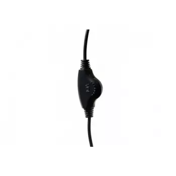 Exertis Connect On-ear Wired Headset with Boom Microphone - Black 059222