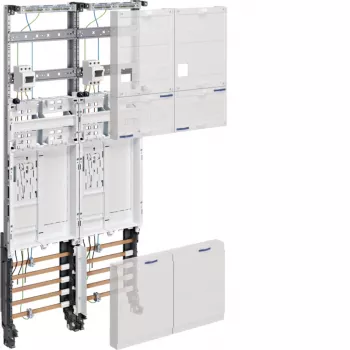 HAGER ZK3EH62 Complete Field, 2 Meter Positions, BKE-I, Main Switch