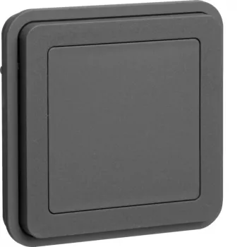 Hager Blind Cover Insert W.1 Grey WNA157