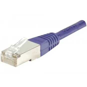 EXERTIS CONNECT F/UTP CAT6 purple 5m patch cable with slim bend protection 234200