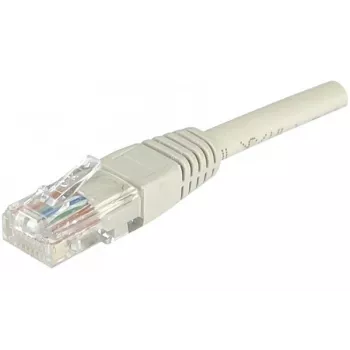 EXERTIS CONNECT Cat6 U/UTP patch cable, RJ45, grey, 1.5 m, snagless, copper EXC240960