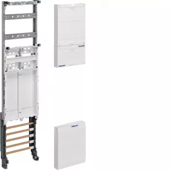 HAGER ZH32ES Complete Meter Panel, 1-Field, eHZ, 1050mm Height