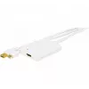 EXERTIS CONNECT Mini DisplayPort 1.1 to HDMI Converter with USB Audio, DP Plug + USB Plug to HDMI Socket, Black 127406