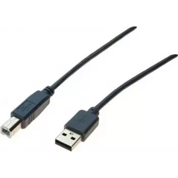 Exertis Connect 532408 USB 2.0 Cable, USB-A to USB-B, 1.8 m, Grey