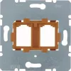 HAGER WDF4716P Modular Jack Mounting Support Plate Orange (WDF4716P)